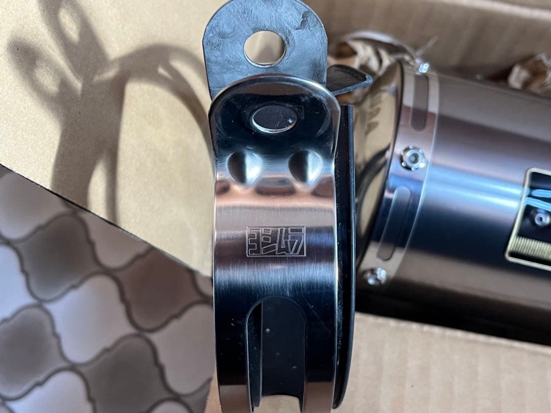 CB400SF.SB NC42 ヨシムラスリップオンサイクロンチタンサイレンサー