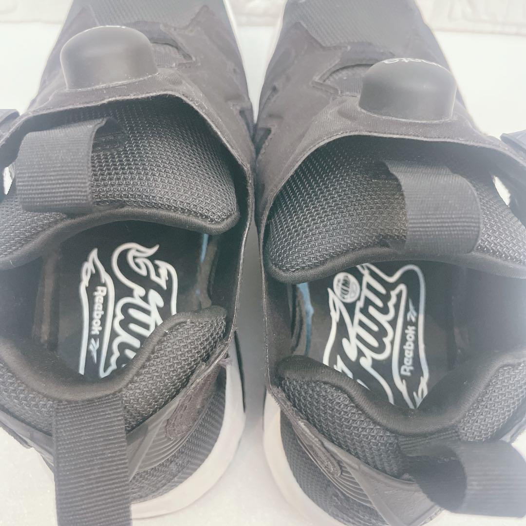 新品未使用　Reebok ポンプフューリー スニーカ 黒 DV6985　23.5