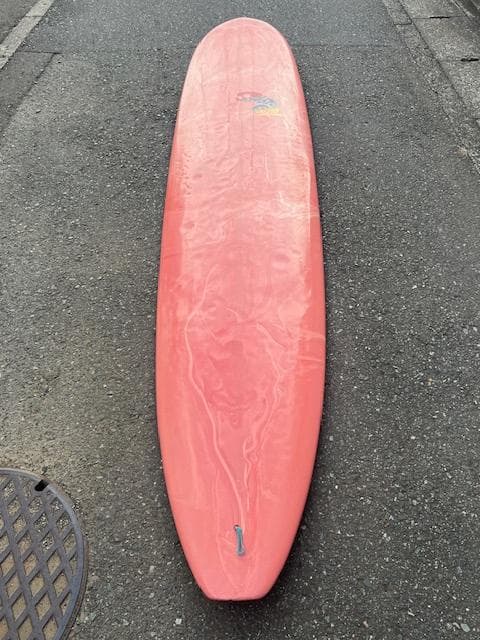 スムースボディー 中古ロングボード 9’0f お洒落ボード