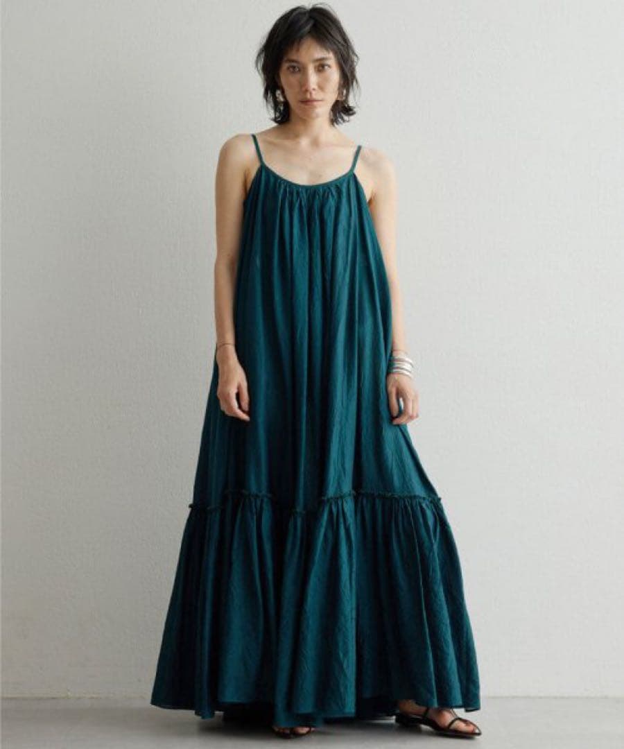 38サイズWhim Gazette♡長谷川京子さんボリュームマキシワンピース