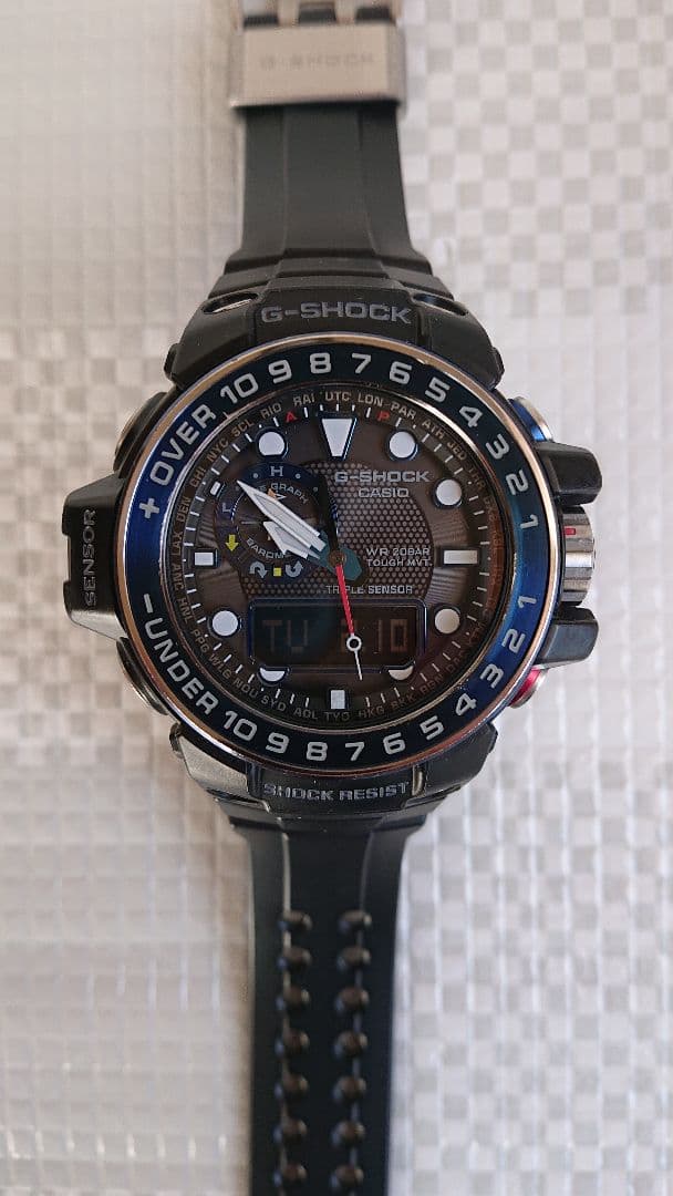 G-SHOCK GULFMASTER GWN-1000B-1BJF 中古品。