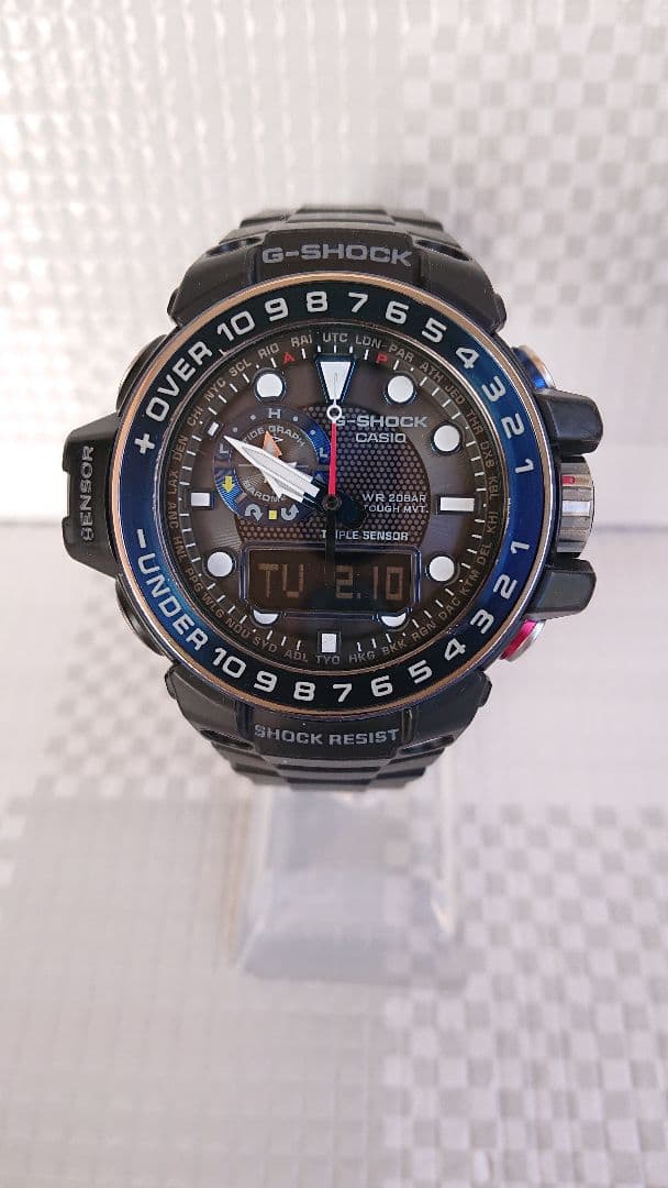 G-SHOCK GULFMASTER GWN-1000B-1BJF 中古品。