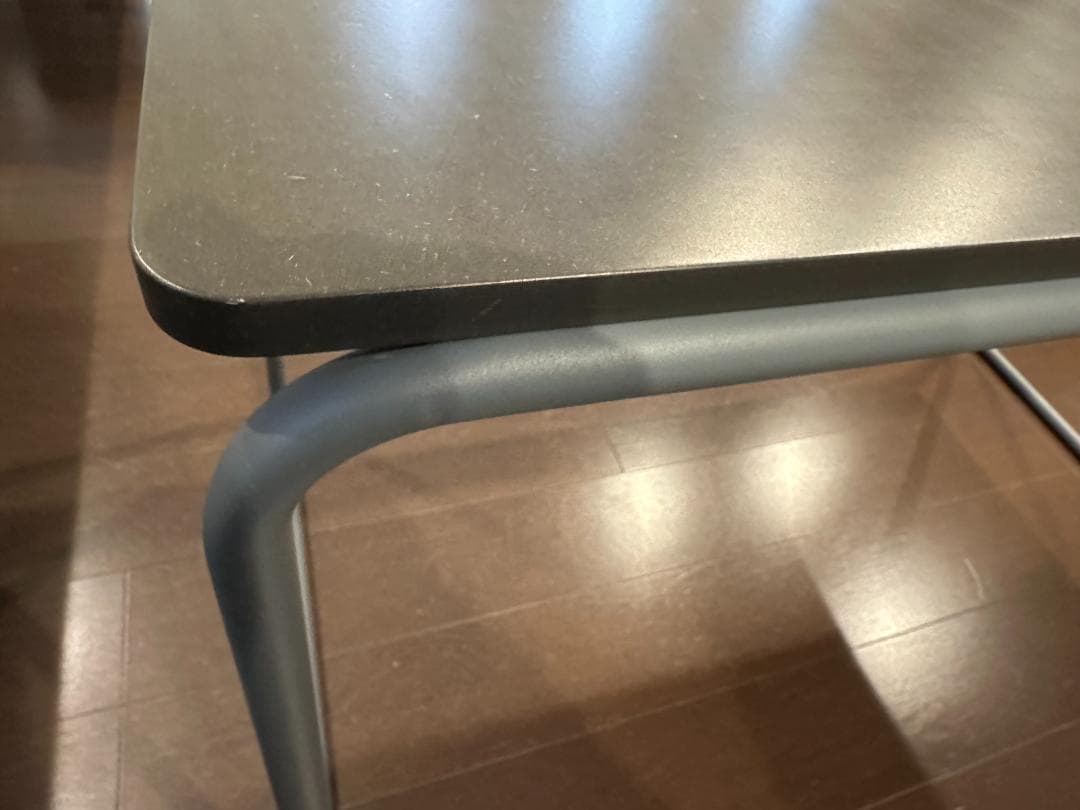 無印良品 THONET トーネット スチールパイプデスク・Ｌ