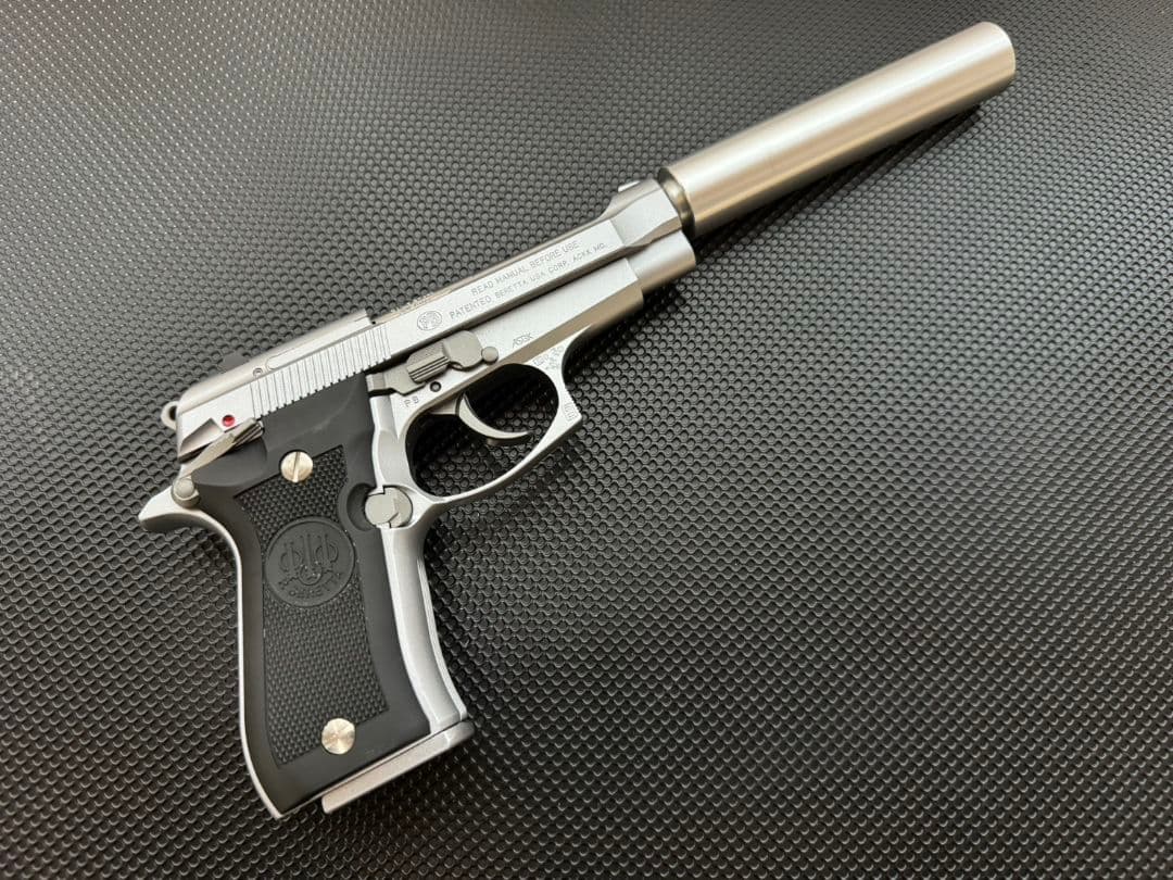 ウエスタンアームズベレッタM84FS/ジンクス サイレンサーモデル