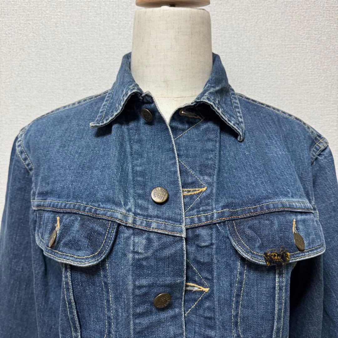 60s 70s Lee 101j デニムジャケット　四角黒タグ　38
