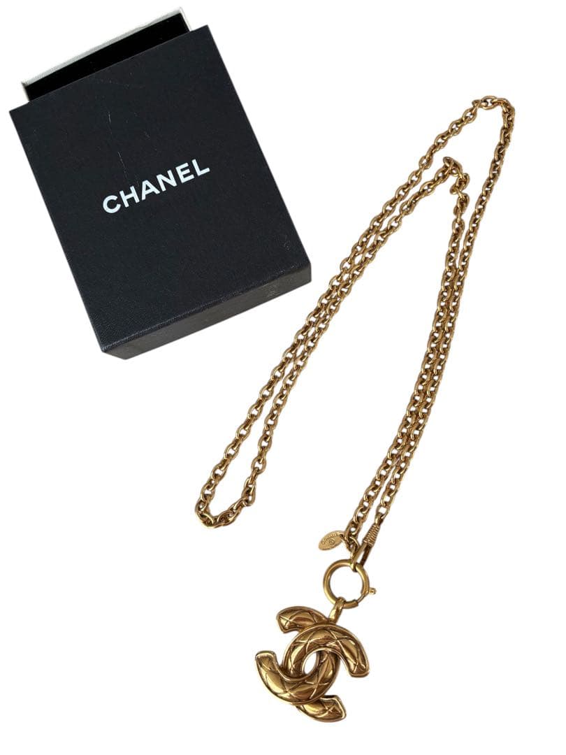 ヴィンテージ　CHANEL シャネル　ネックレス　マトラッセ