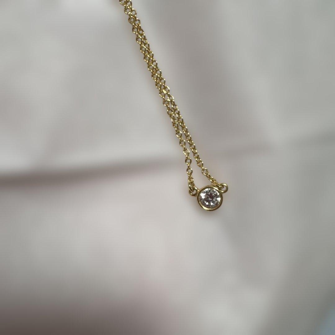 ティファニー ダイヤモンドバイザヤード イエローゴールド