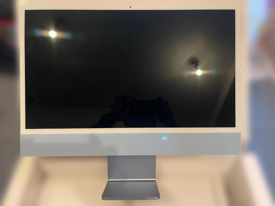 iMac2023 M3 16GB 512GB 8C 8Cブルー 通電28H