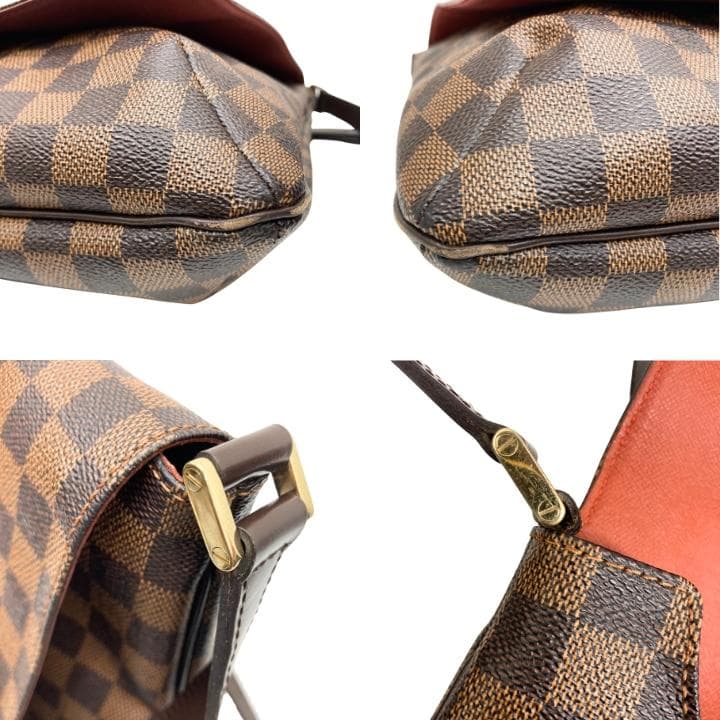【AB】ルイ ヴィトン LOUIS VUITTON ダミエ ミュゼット 美品