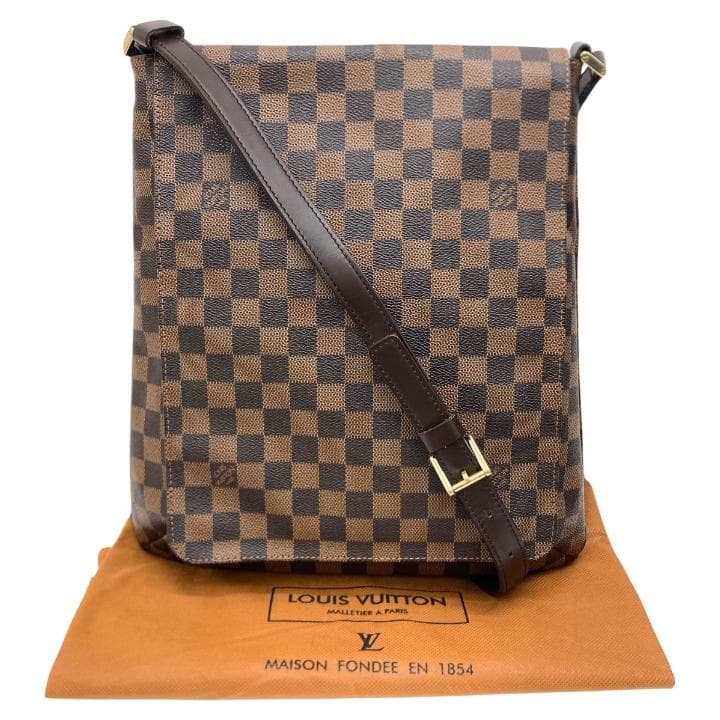 【AB】ルイ ヴィトン LOUIS VUITTON ダミエ ミュゼット 美品