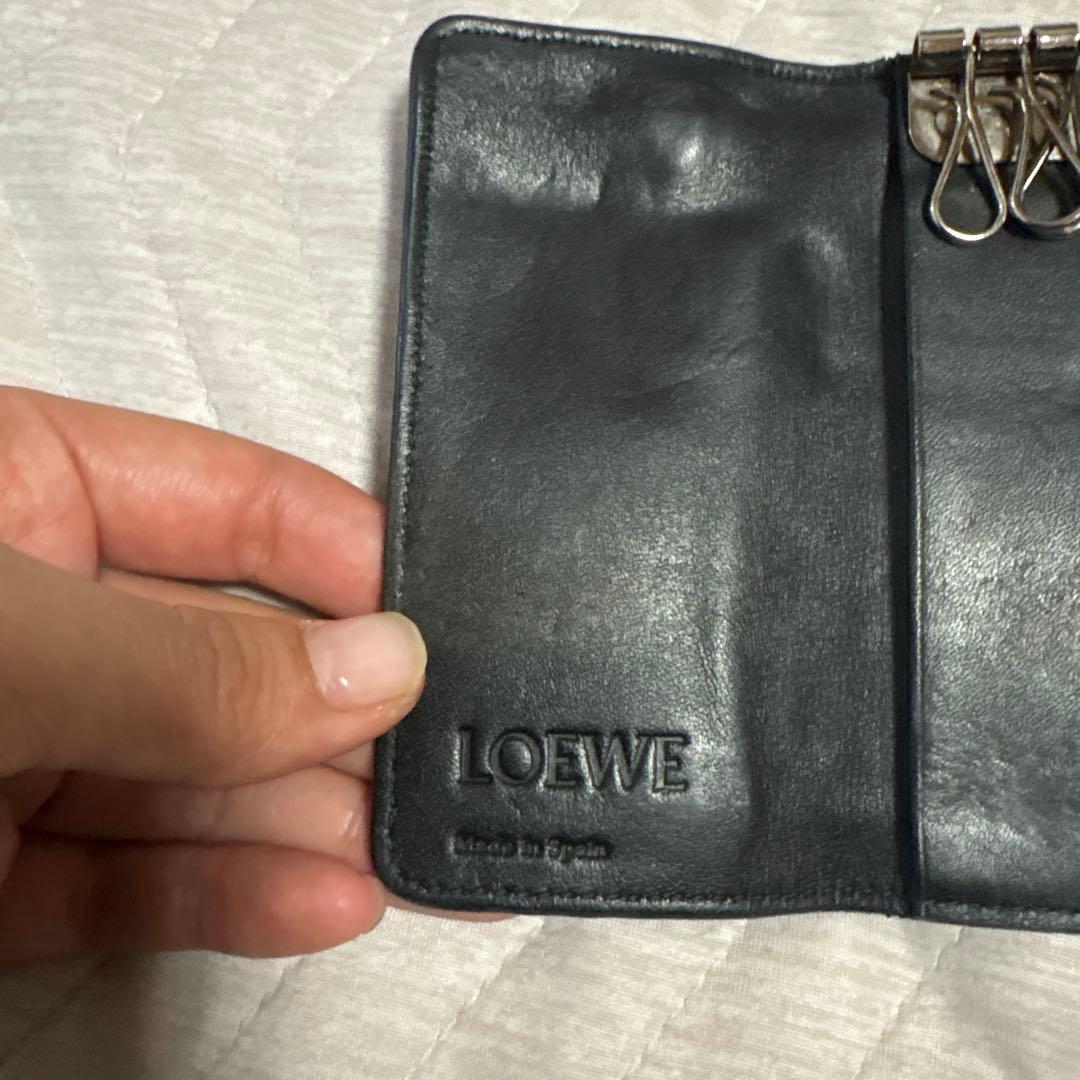 LOEWE メンズ　キーケース　箱付き