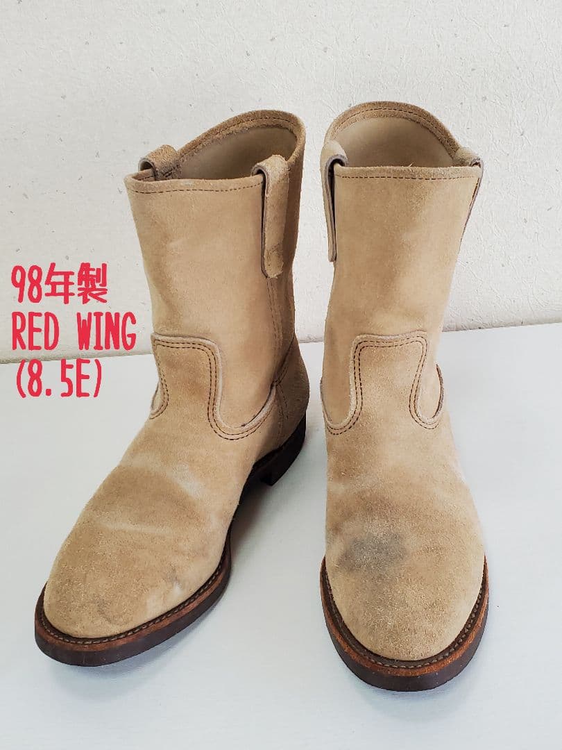 98年製 RED WING レッドウィング 1188 スウェード ペコスブーツ