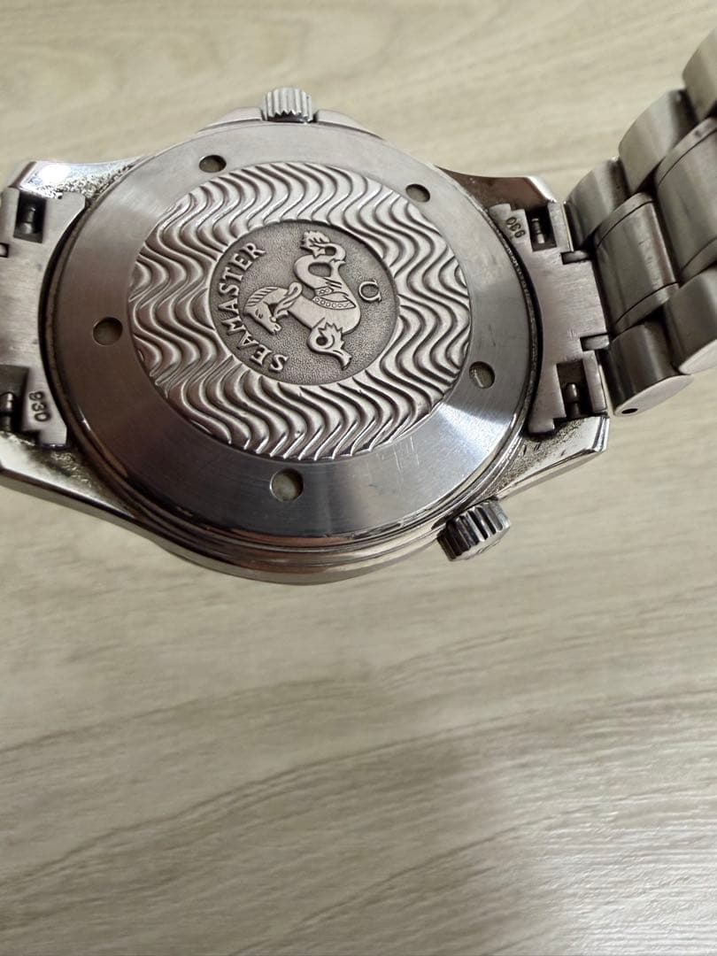 OMEGA オメガ シーマスター 300m自動巻 クロノメーター 波文字盤