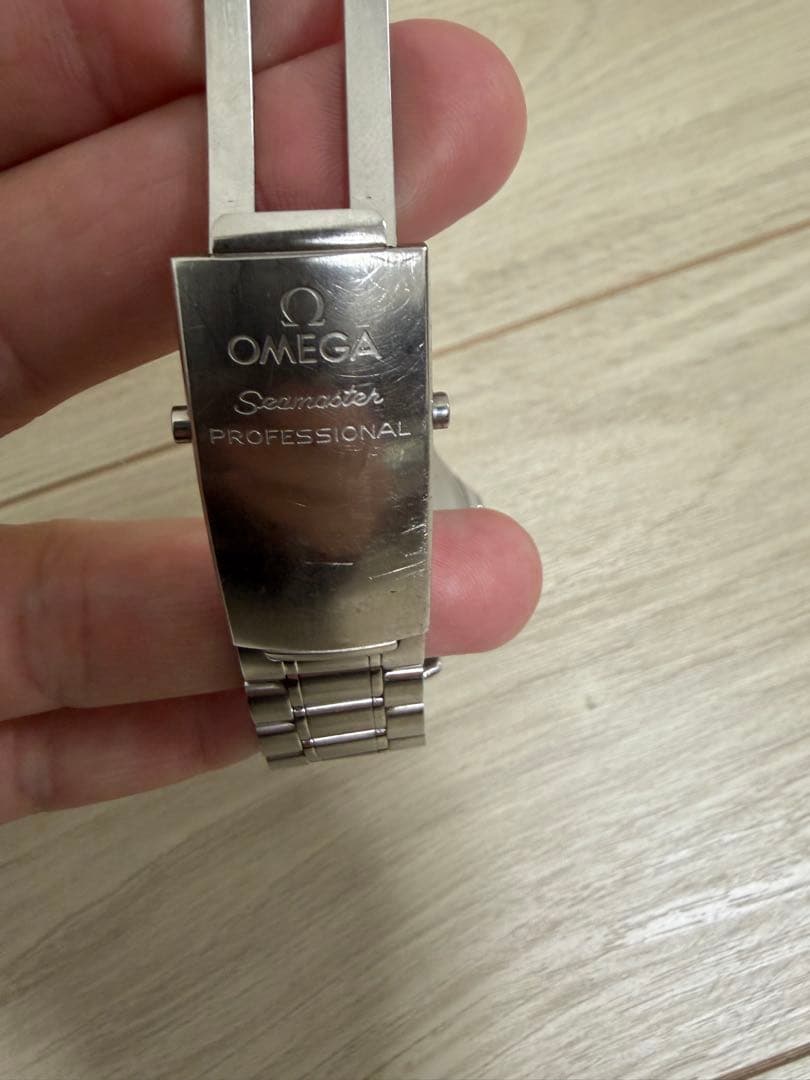 OMEGA オメガ シーマスター 300m自動巻 クロノメーター 波文字盤