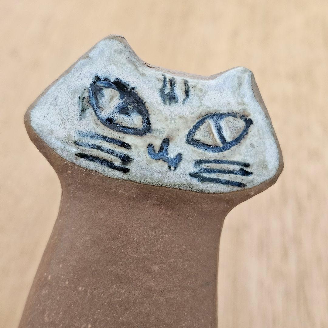 リサラーソン LILLA ZOO Katt お座りした猫　ヴィンテージ　置物