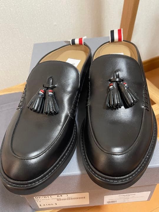 22ss新品 THOM BROWNE トムブラウン レザー タッセル ローファー