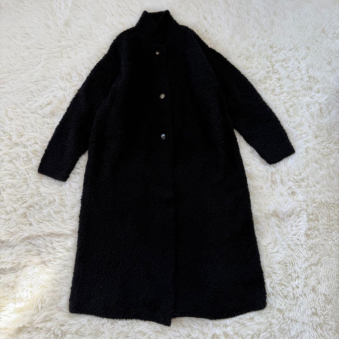 24AW mizuiro ind ミズイロインド ループヤーンロングカーディガン