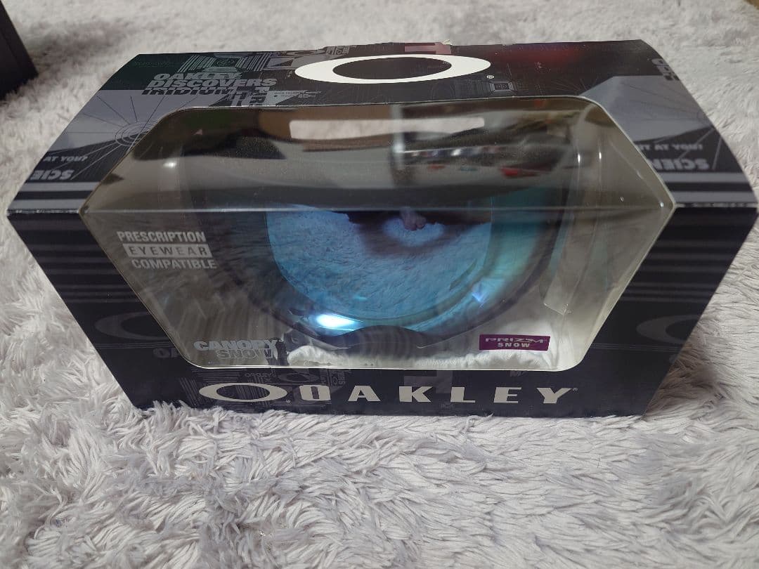 【美品】OAKLEY Canopy Prizm Sapphire Iridium