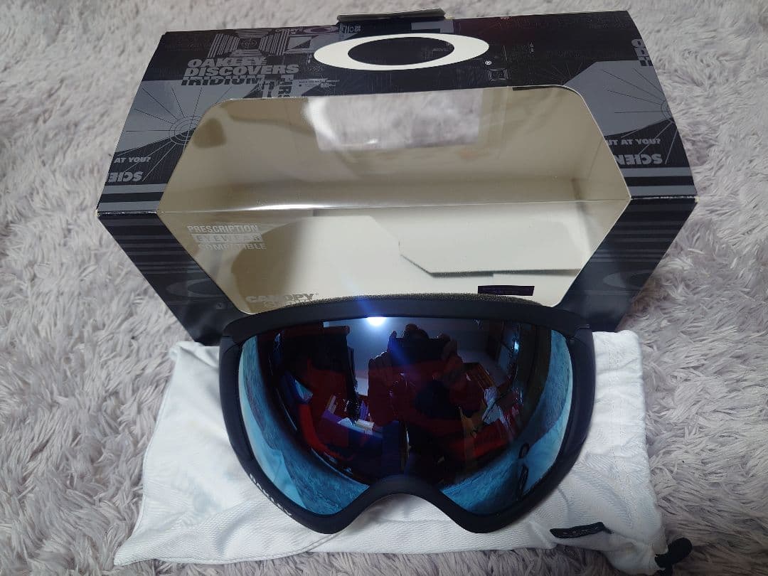 【美品】OAKLEY Canopy Prizm Sapphire Iridium