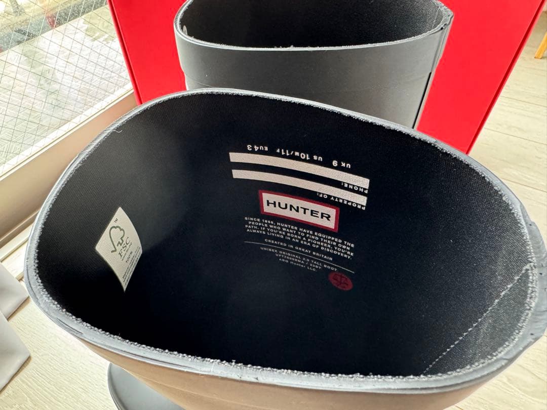 ユニセックス オリジナル 2.0 トール ブーツ - ブラック　28㎝