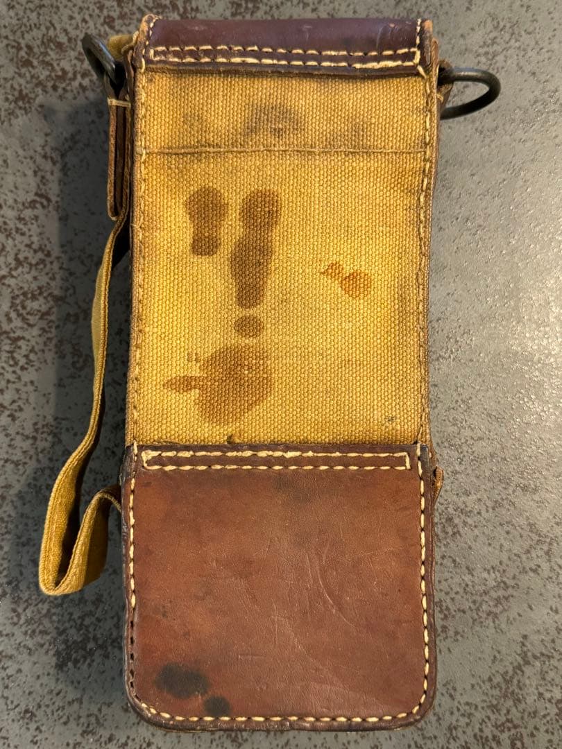 99式軽機関銃　96式軽機関銃　弾倉入れ　弾倉嚢　実物　日本陸軍　WW2