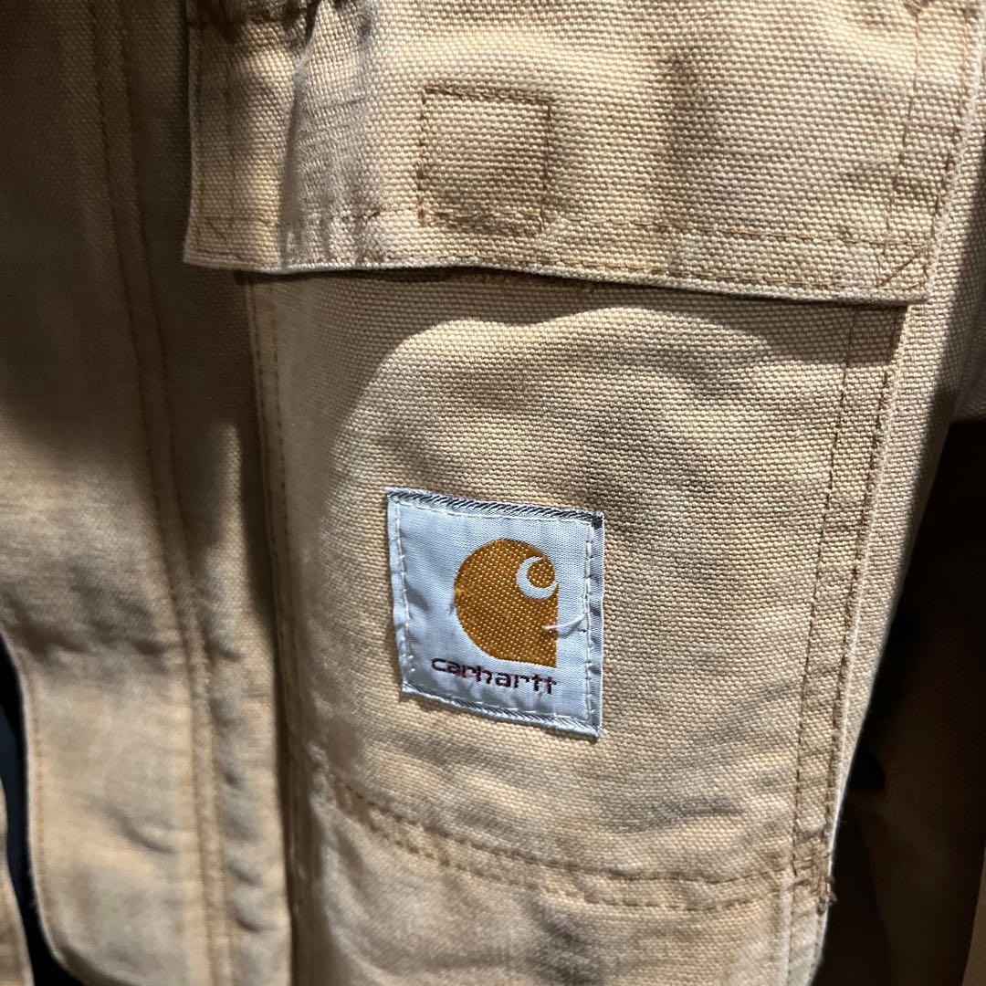 カーハート　カバーオール　ボロ