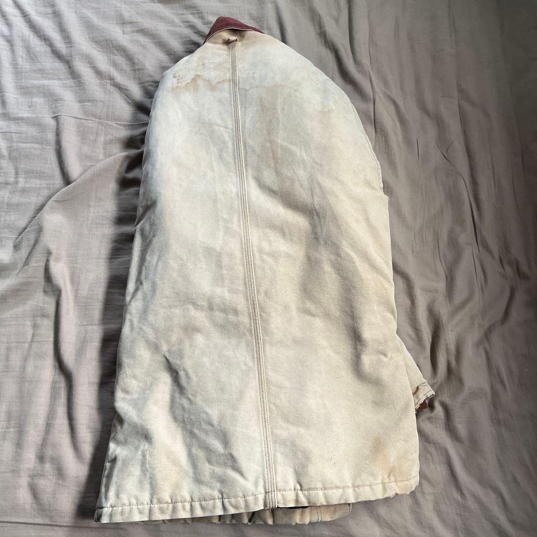 カーハート　カバーオール　ボロ