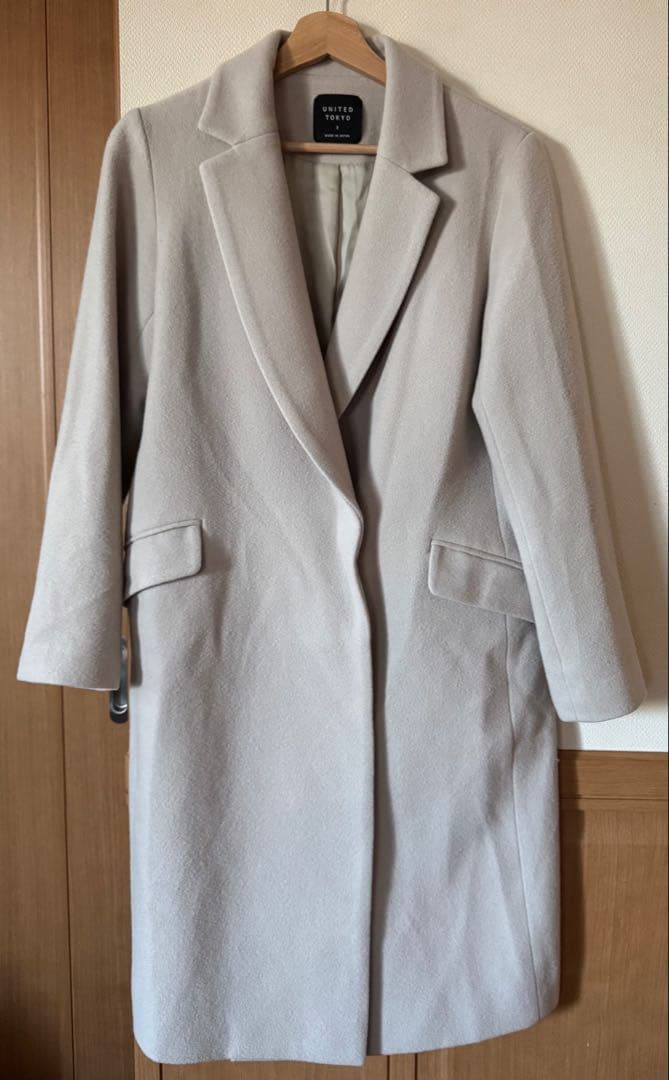 希少　美品　UNITEDTOKYO コンフィメルトンチェスターロングコート　2