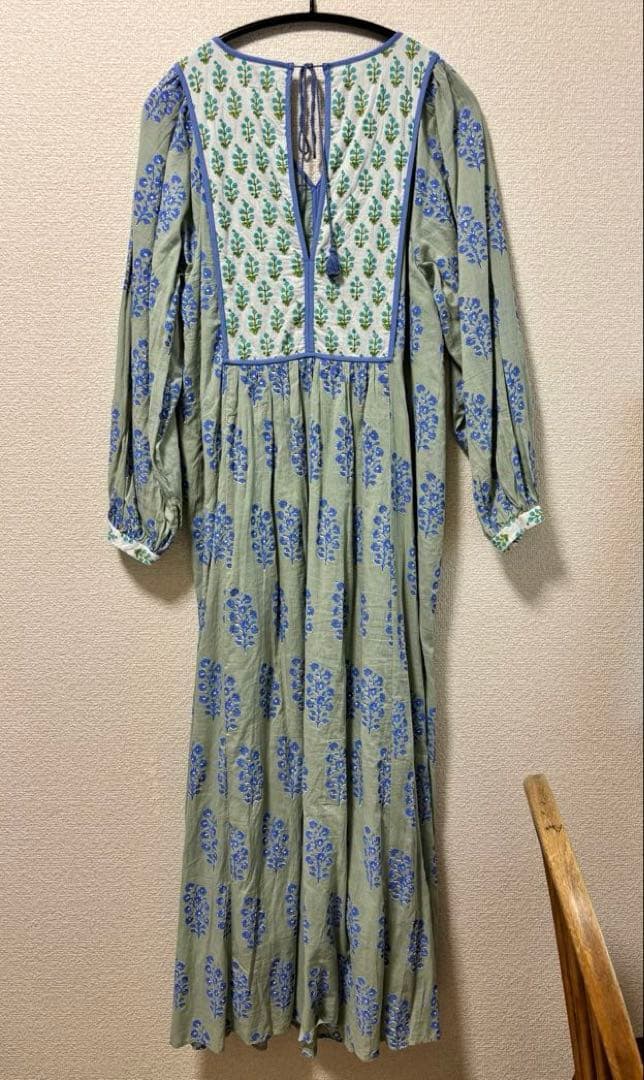 ne Quittezpasヌキテパ エスニックコンビワンピース