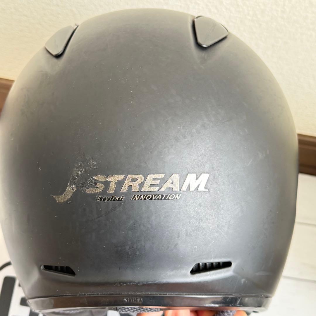 SHOEI J-STREAM マットブラックヘルメット