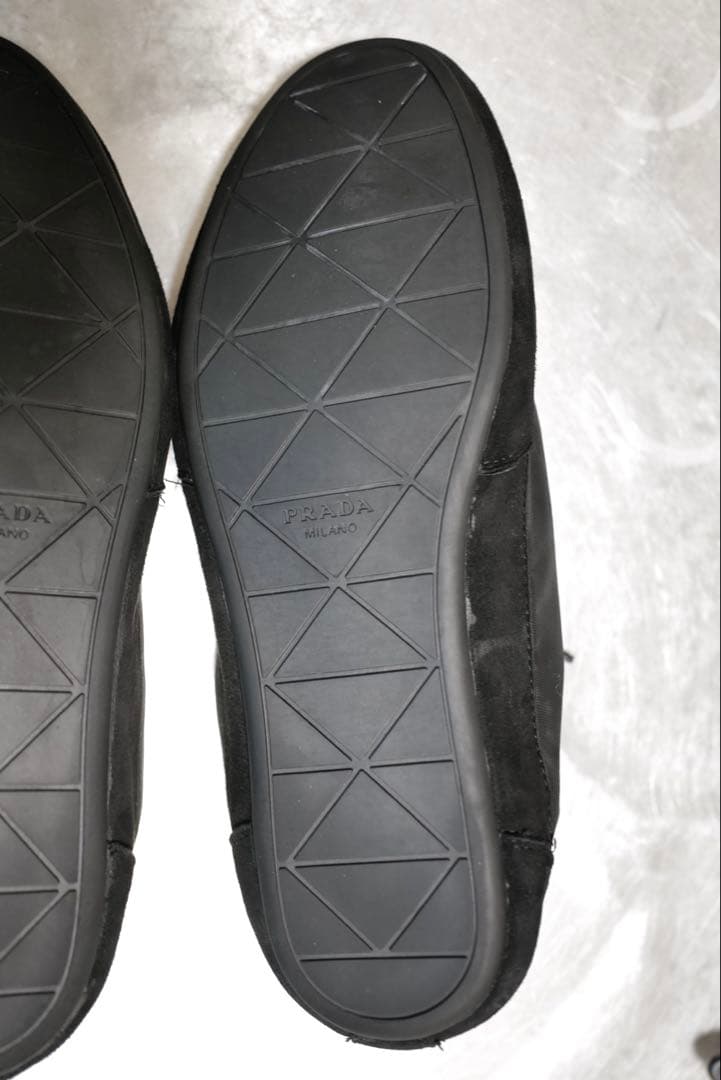 PRADA コラプス　ブラック ナイロン　スニーカー