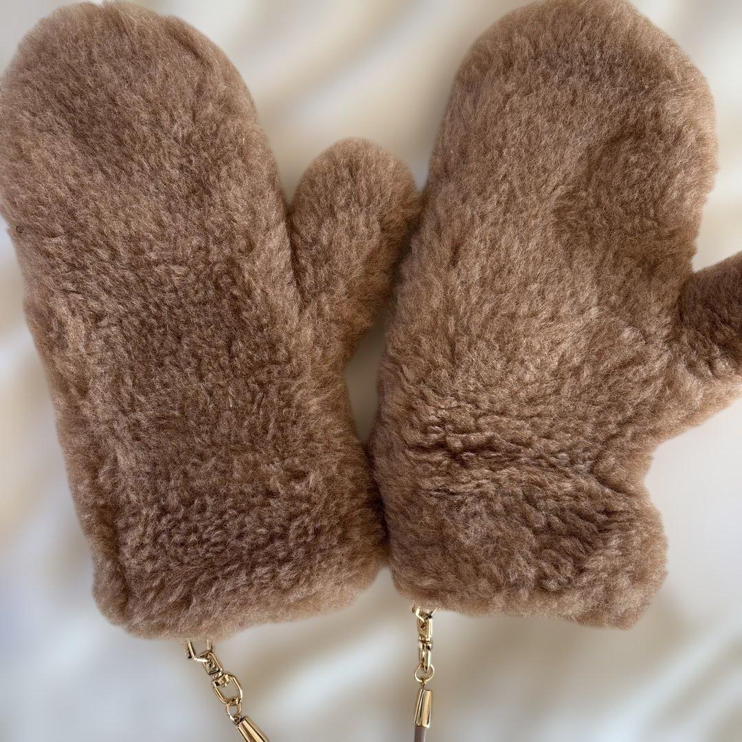 【ようこ】（新品未使用）MaxMara テディ　手袋