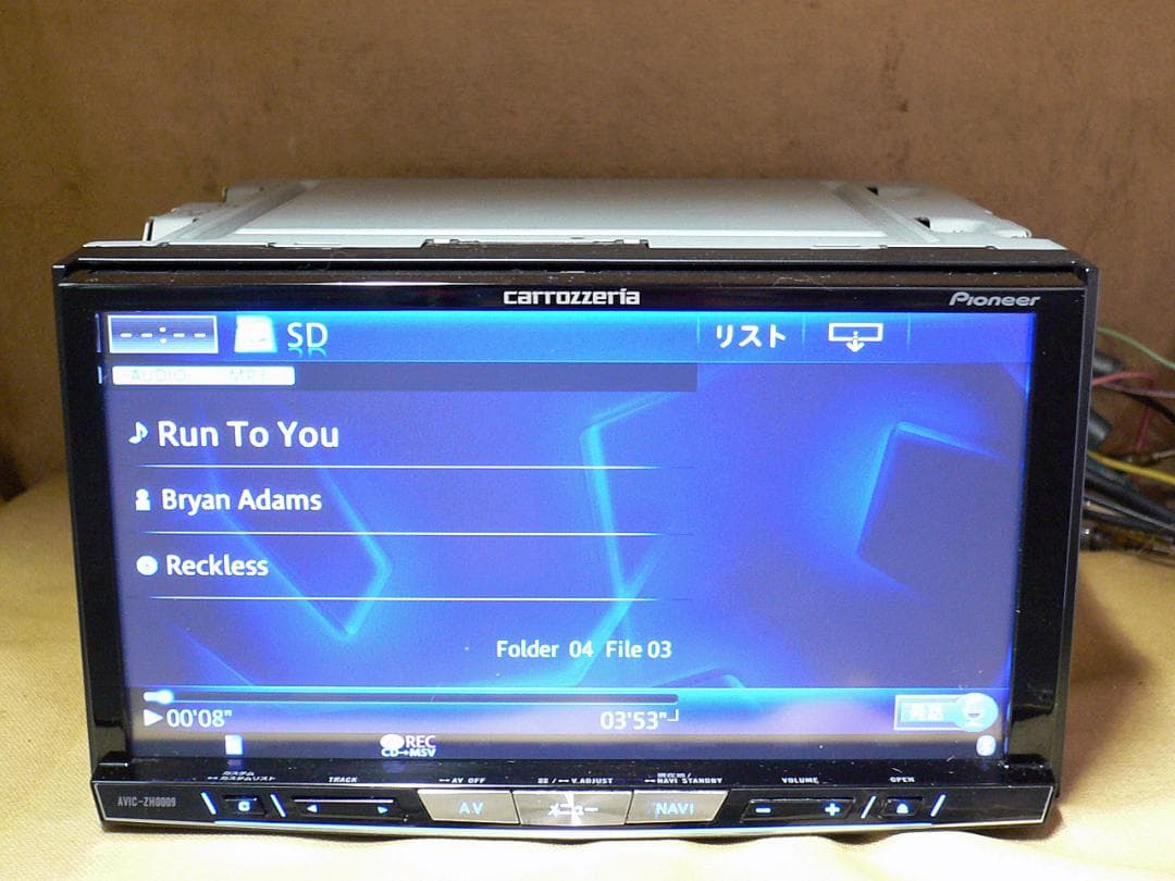 ★★★carrozzeria 2025年更新/SSD/AVIC-ZH0009