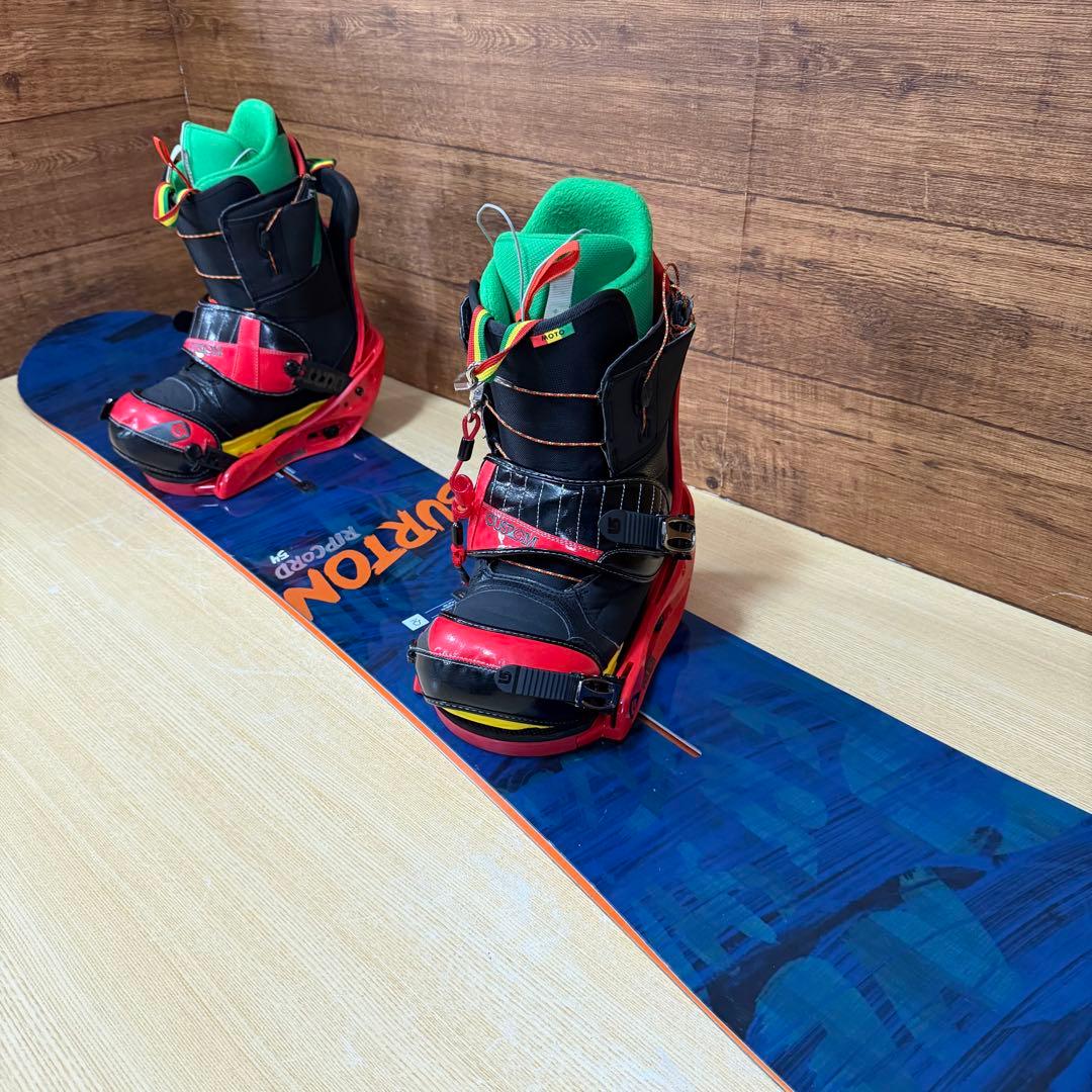 美品　BURTON バートン　初心者オススメ　メンズスノーボード　豪華5点セット