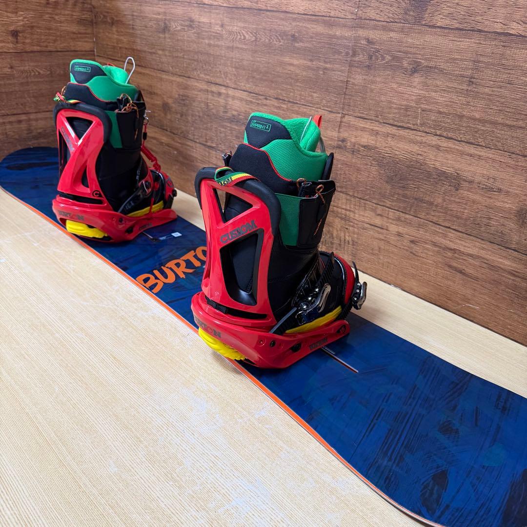 美品　BURTON バートン　初心者オススメ　メンズスノーボード　豪華5点セット