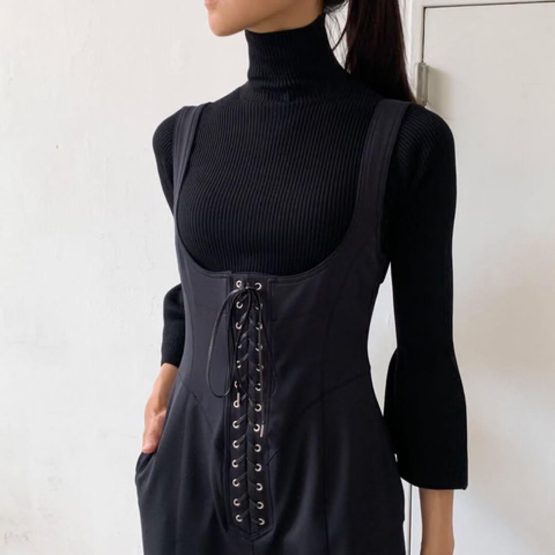 【FETICO】NYLON JERSEY UNDERBUST JUMPSUIT