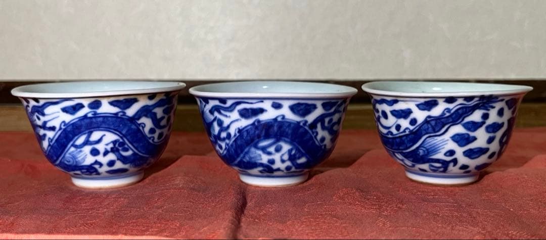 由*麻様 煎茶道具　茶器　茶碗　6客セット