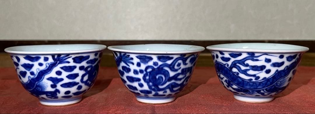 由*麻様 煎茶道具　茶器　茶碗　6客セット