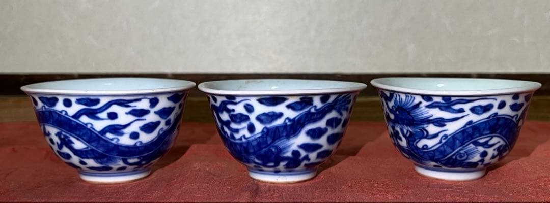 由*麻様 煎茶道具　茶器　茶碗　6客セット