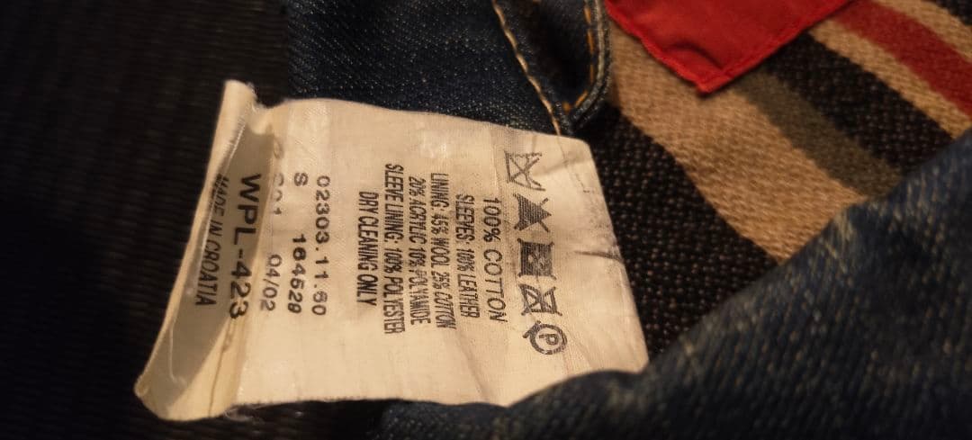 s*i様 希少サイズ! Levi's RED 02AW Type4 デニム ジャ