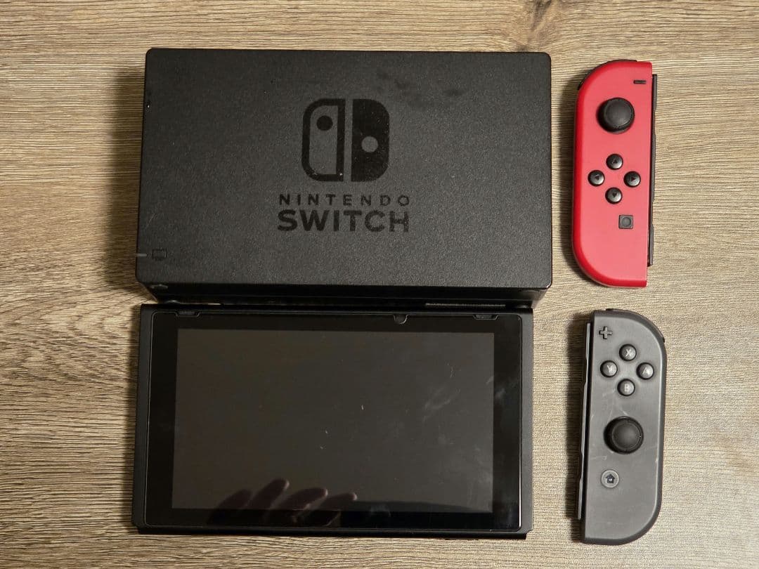 Nintendo Switch 本体 レッド/グレー 箱無し