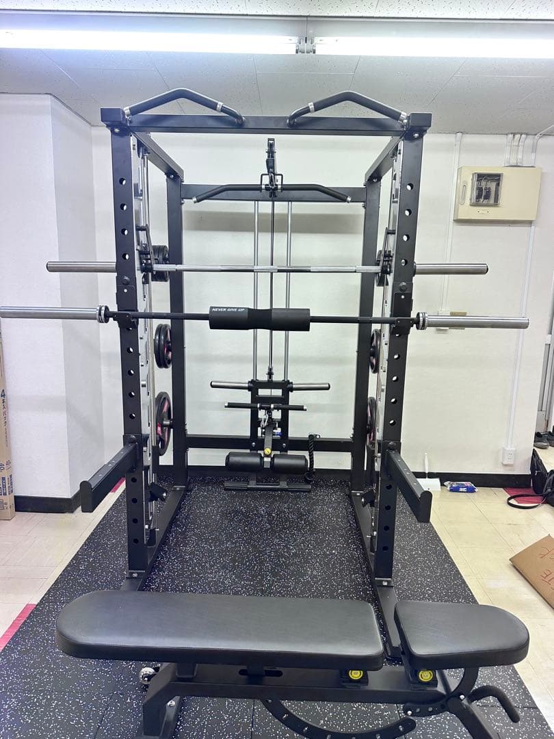 【新品！最安値】3in1パワーラック ブラック