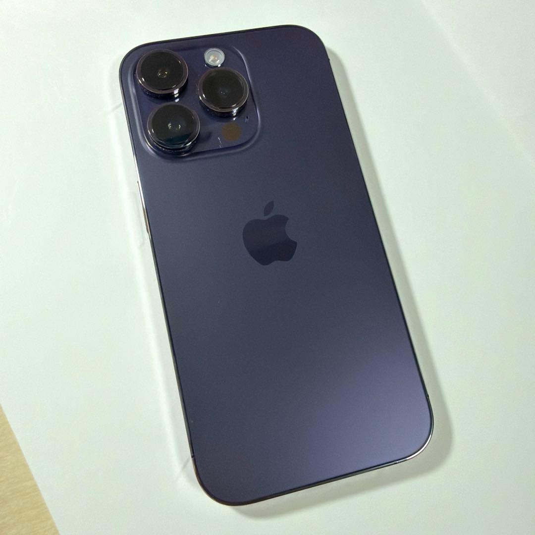iPhone14Pro 256GB ディープパープル バッテリー100%