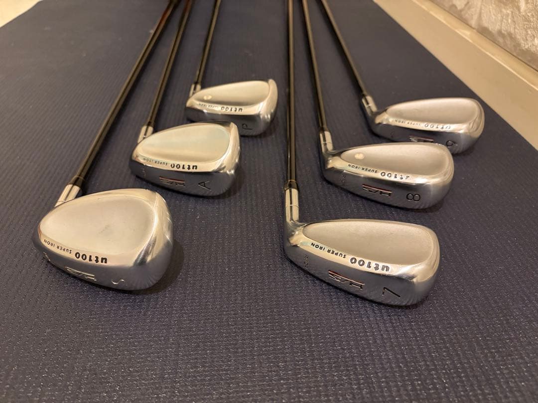 【たけし】希少な名器！プロギア　PRGA UT100 アイアン6本セット