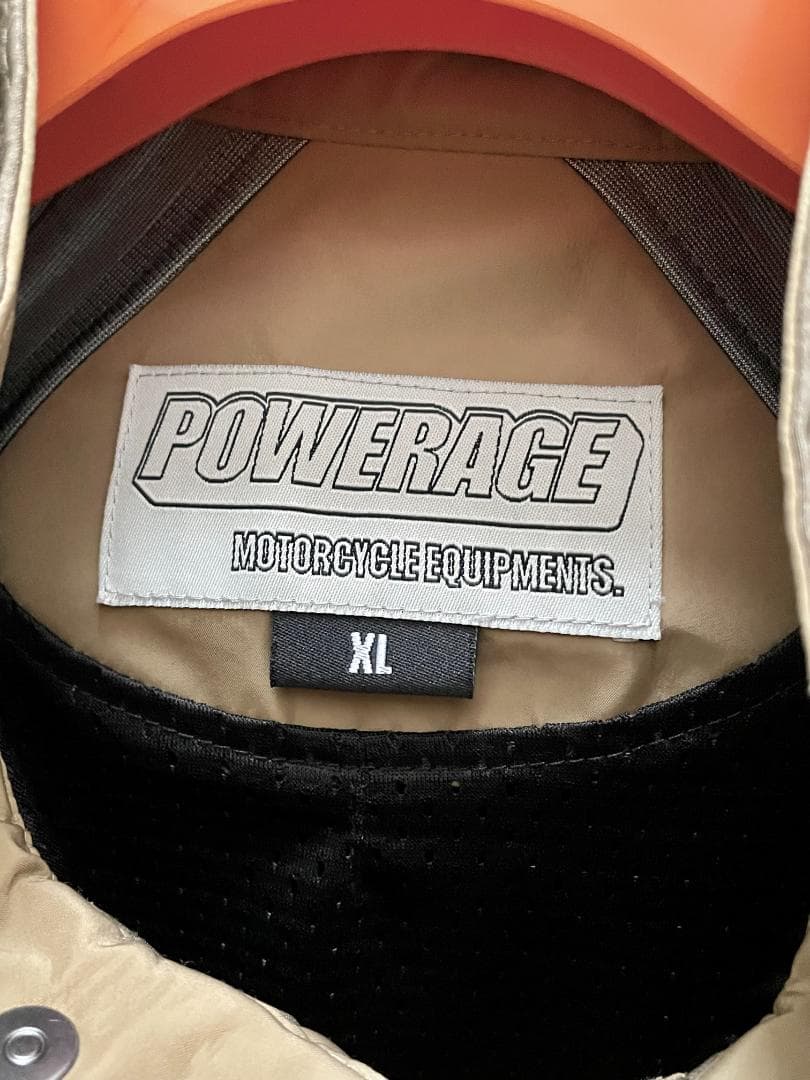 未使用インナー付き【POWERAGE】ウォーターブロック オールシーズンパーカー