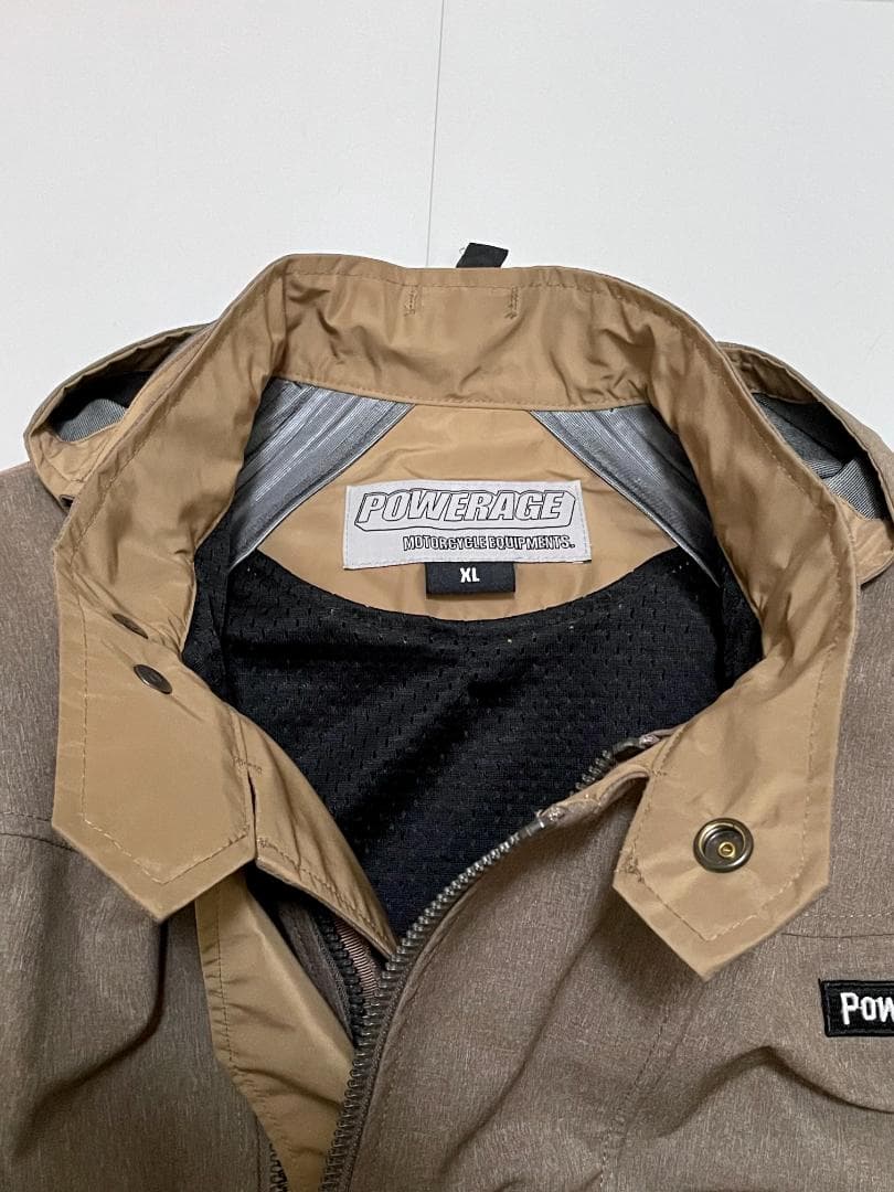 未使用インナー付き【POWERAGE】ウォーターブロック オールシーズンパーカー