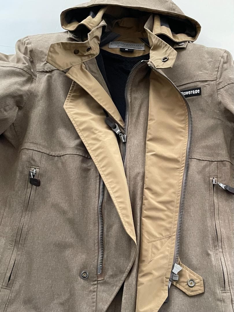 未使用インナー付き【POWERAGE】ウォーターブロック オールシーズンパーカー