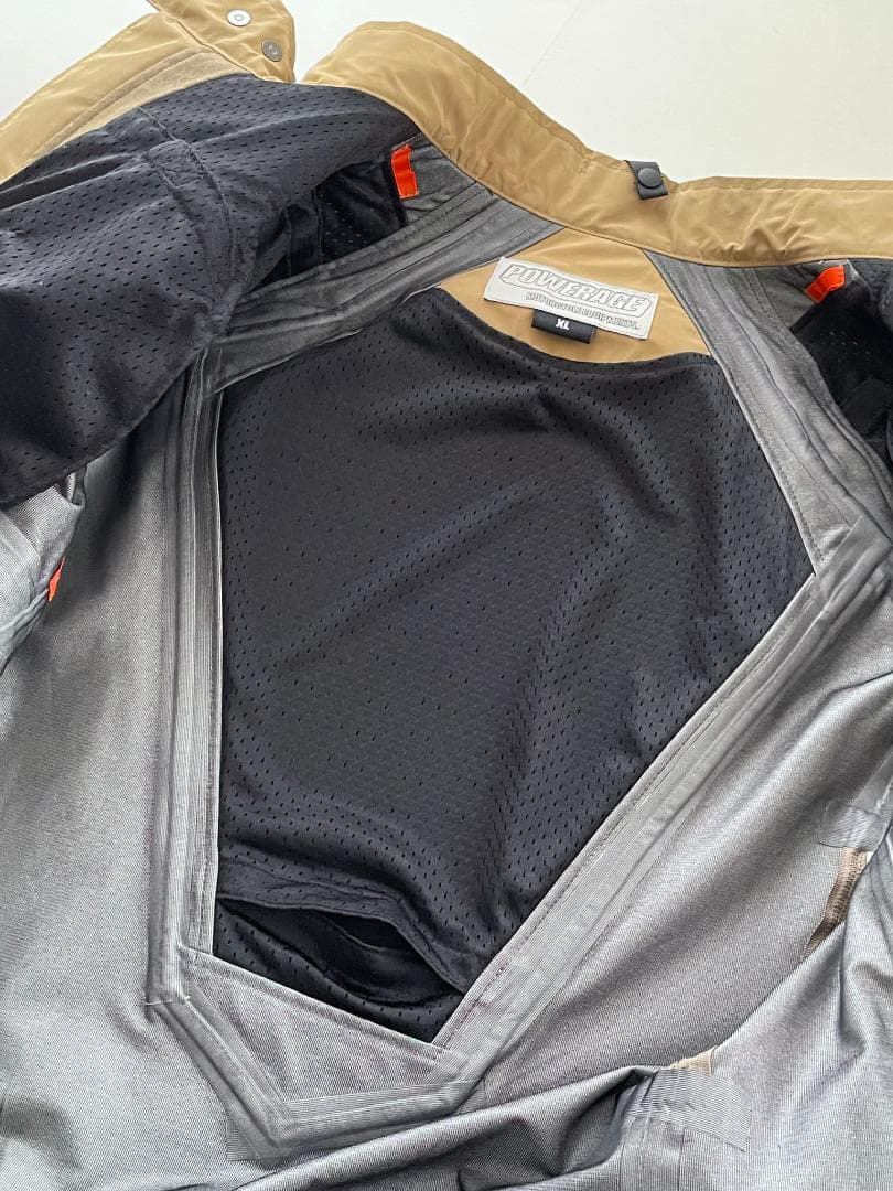 未使用インナー付き【POWERAGE】ウォーターブロック オールシーズンパーカー