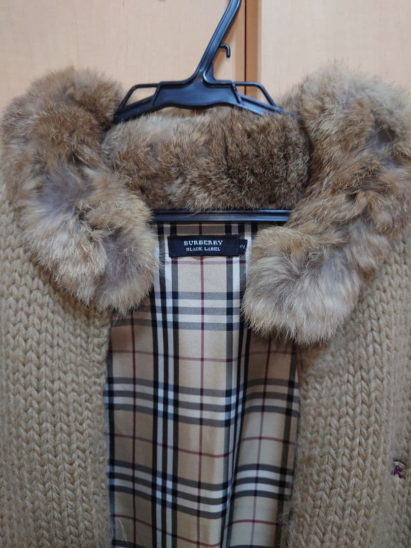 バーバリー　ニットブルゾン