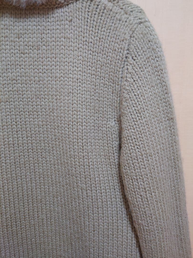 バーバリー　ニットブルゾン